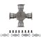 Spicer Universal Joint, Greaseable, 25-407X 25-407X - alternate 2